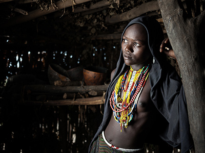 Young Arbore girl - Guillaume Petermann